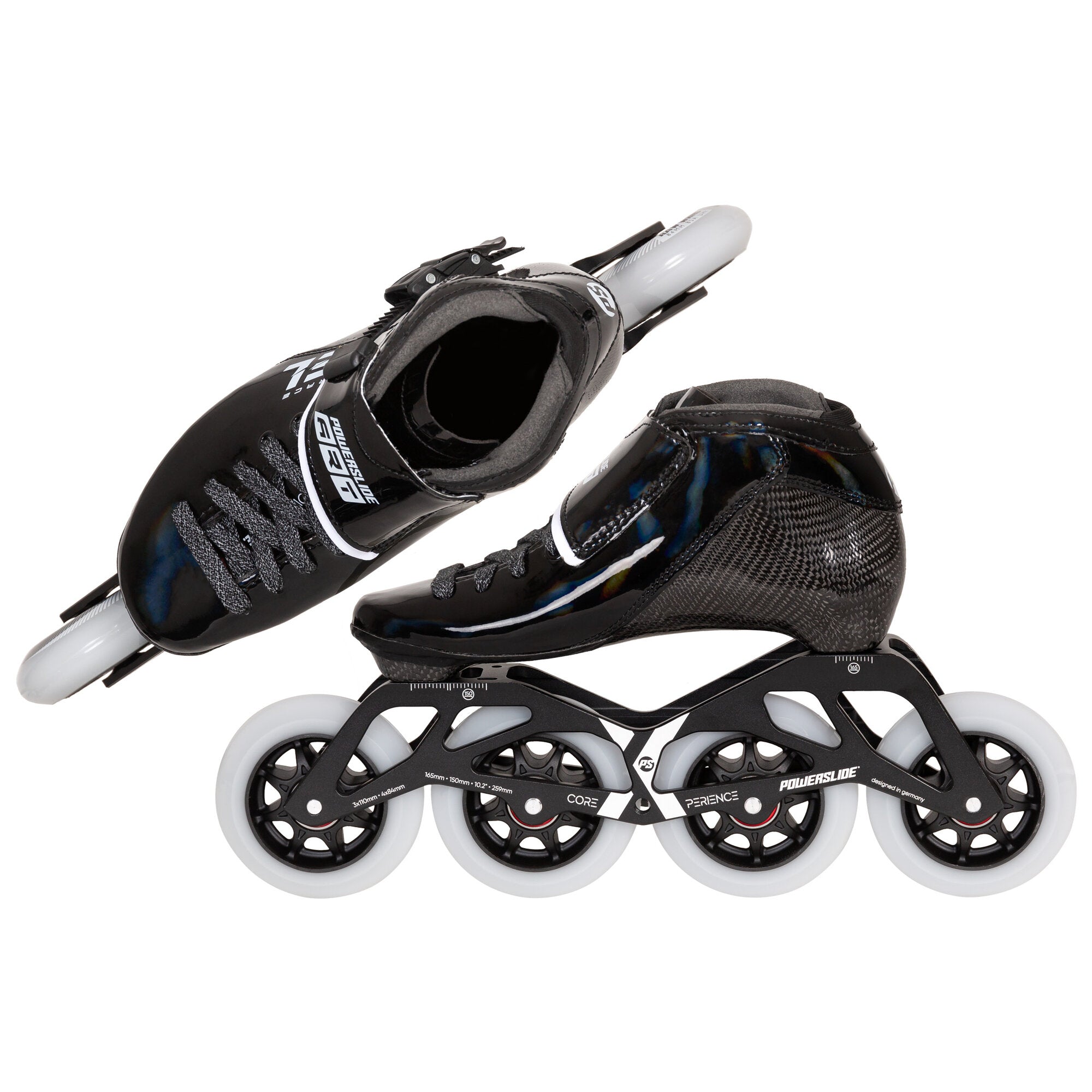 powerslide-accel-race-black-kids-speed-skates-schwarz image 4