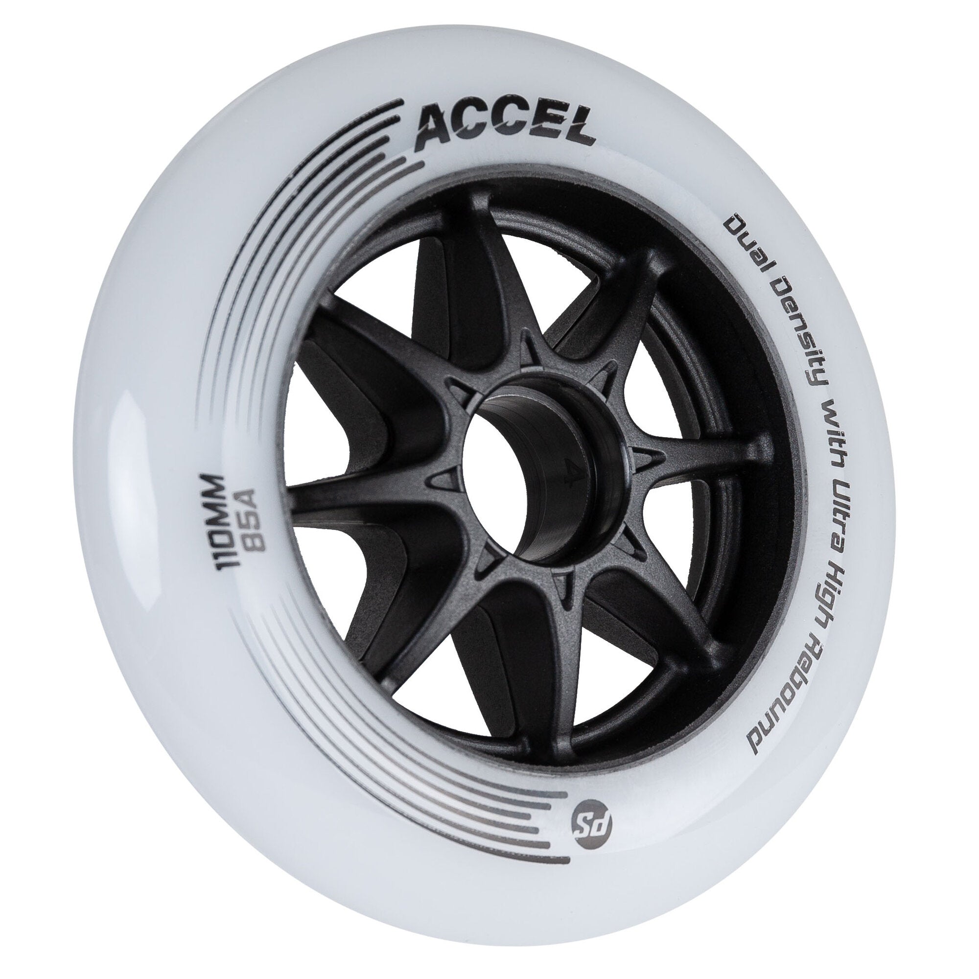 powerslide-accel-110mm-85a-8er-pack-dual-density-trainingsrollen-grau image 2