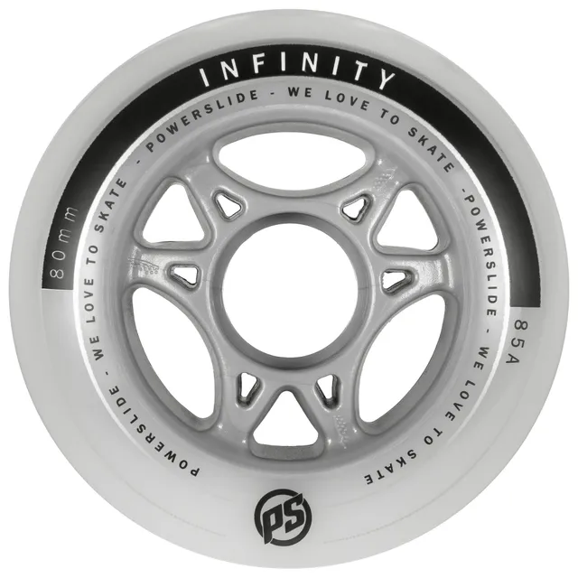 powerslide-infinity-80-85a-rolle-rauchgrau-4er-pack image 1
