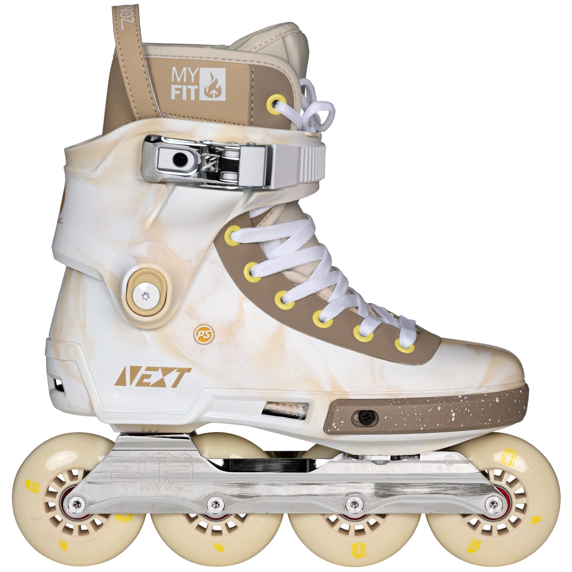 powerslide-next-mery-munoz-pro-80-urban-skates-damen-braun image 1