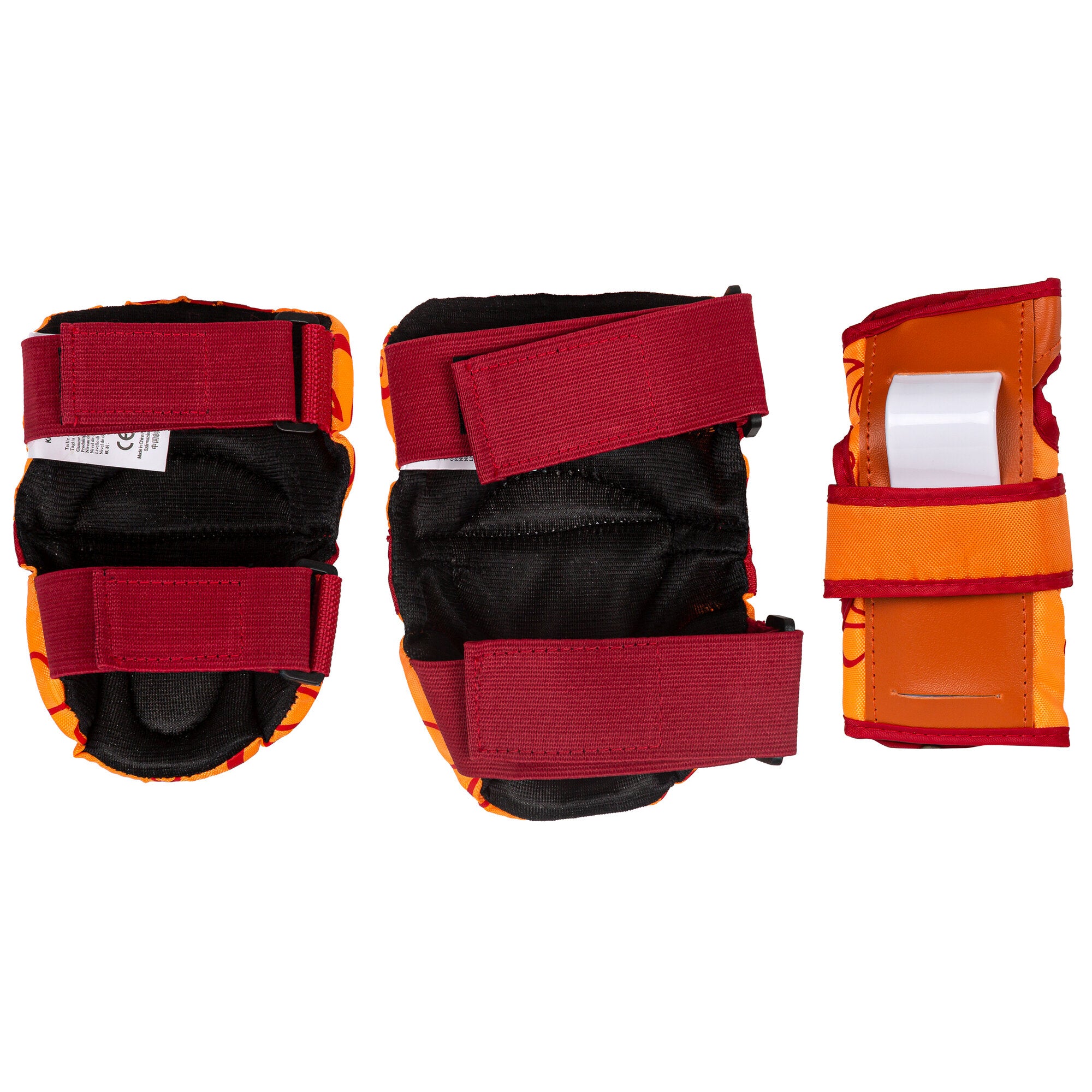 powerslide-kids-3-pack-protektoren-set-orange-wei image 4