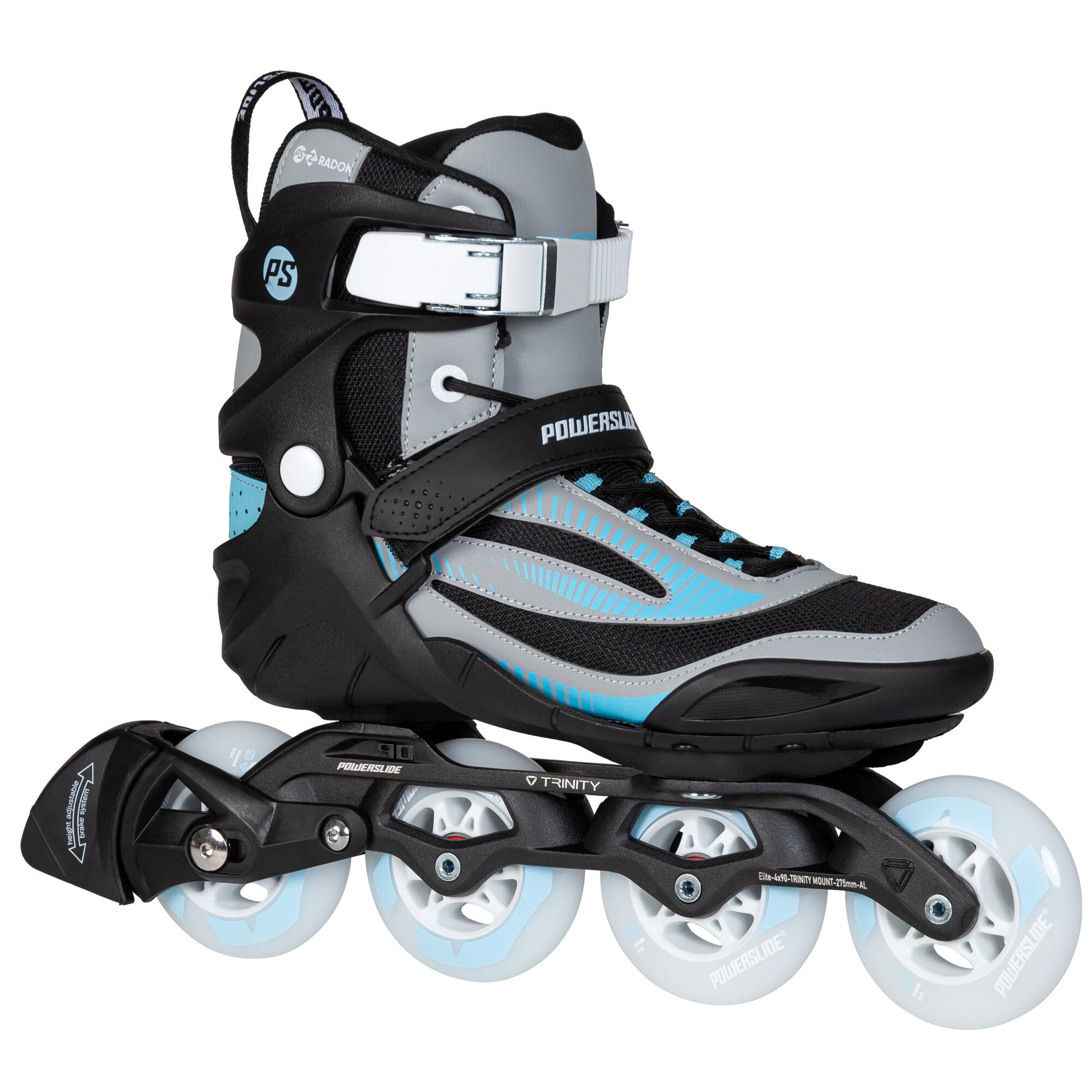 powerslide-phuzion-radon-slate-grey-84-fitness-inline-skate image 2