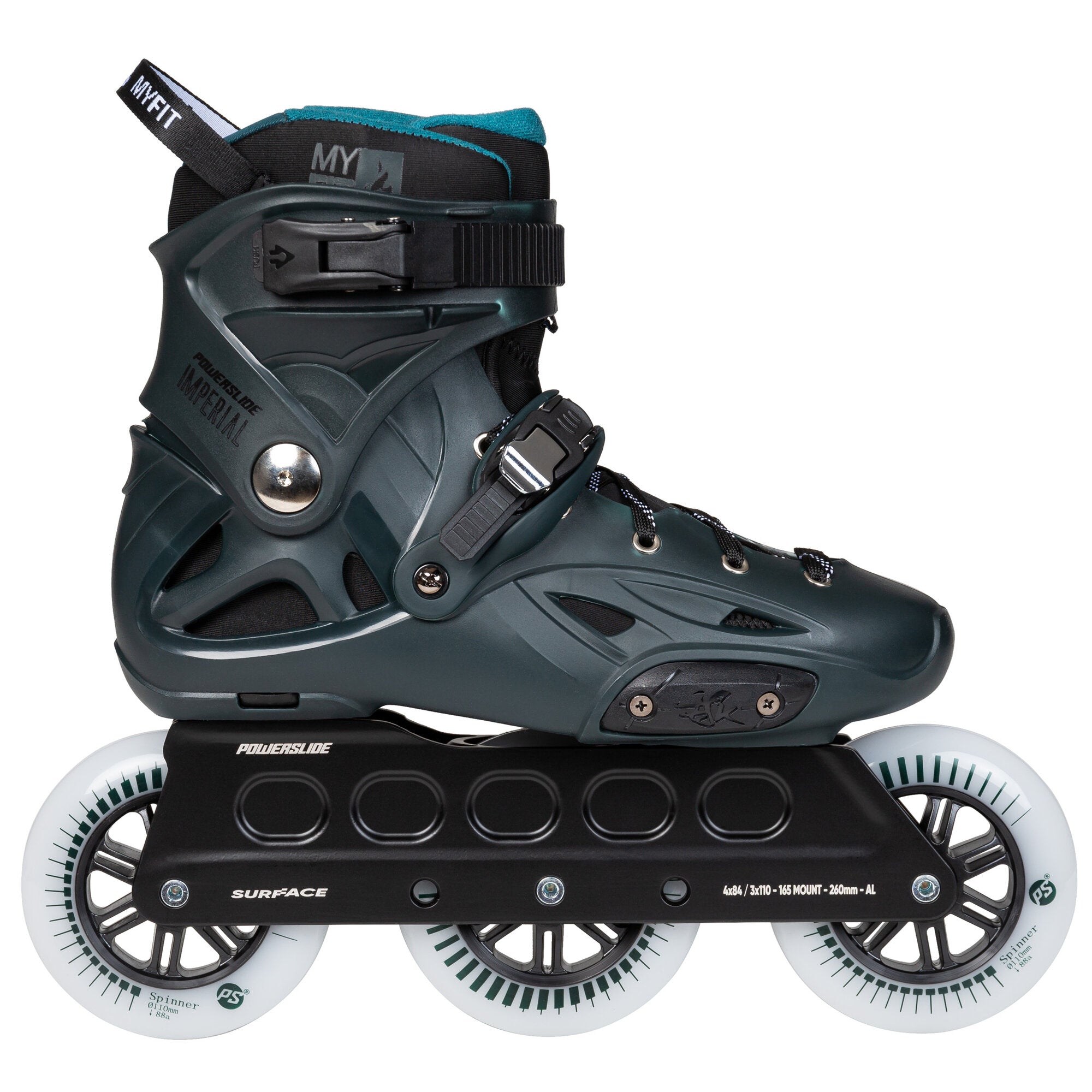 powerslide-imperial-darkteal-110-urban-inline-skates image 1