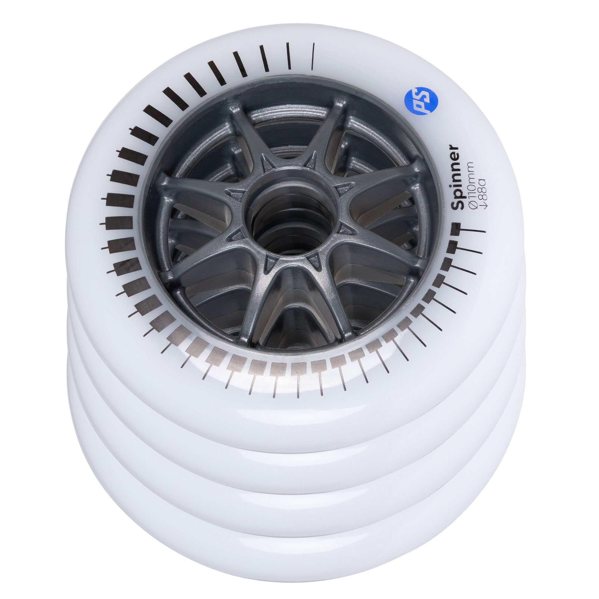 powerslide-spinner-110mm-88a-white-rollen-3er-pack image 3