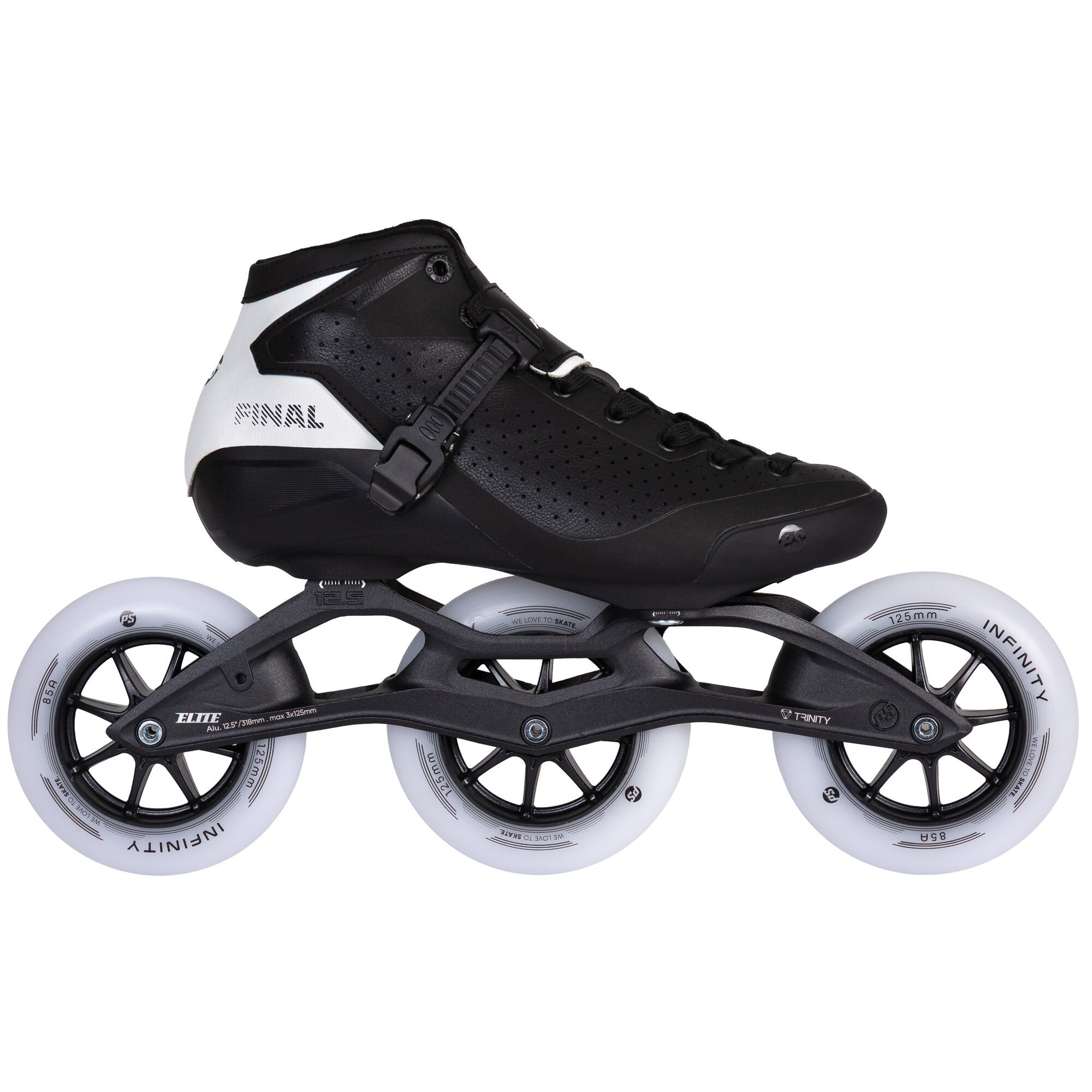 powerslide-final-125-inline-speedskate-schwarz-wei image 1