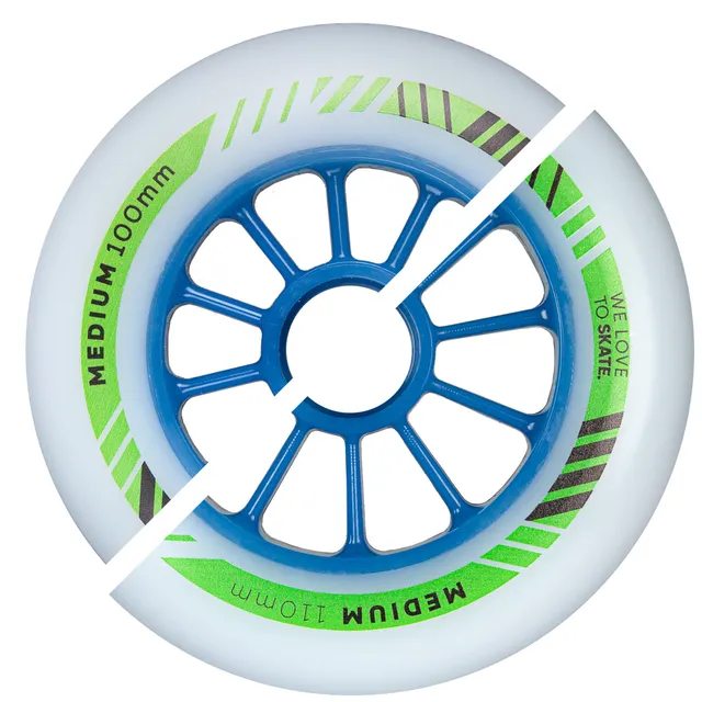 powerslide-era-hilo-110-100-medium-8er-pack-speed-rollen-wei image 1