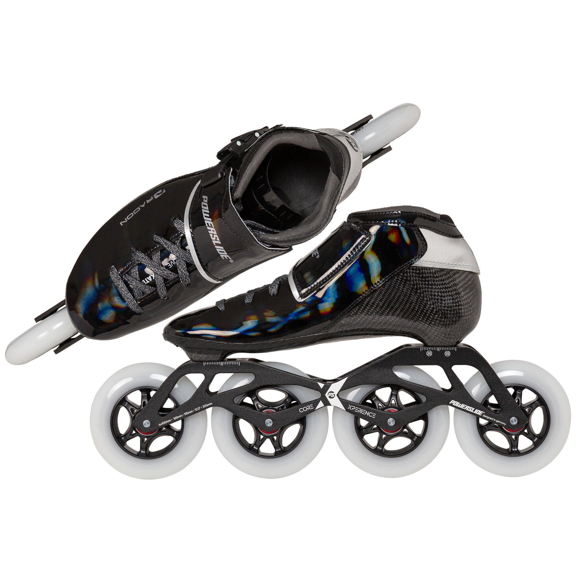 powerslide-dragon-black-100-kids-speedskate-schwarz image 4