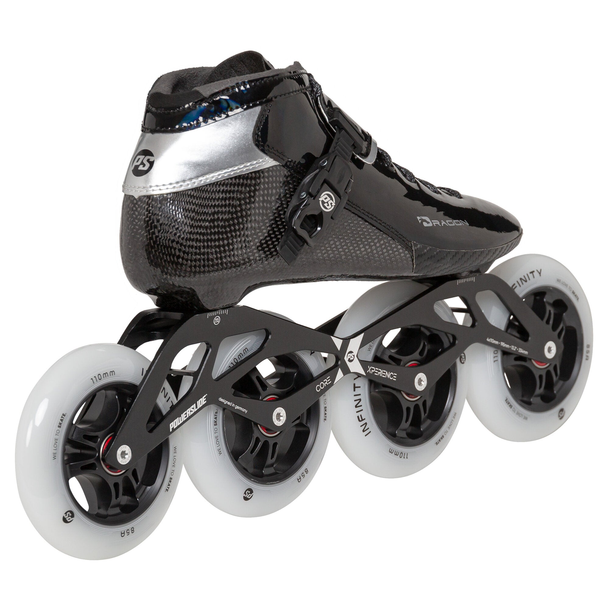 powerslide-dragon-black-110-kids-inline-speedskate-4x110-mm image 3