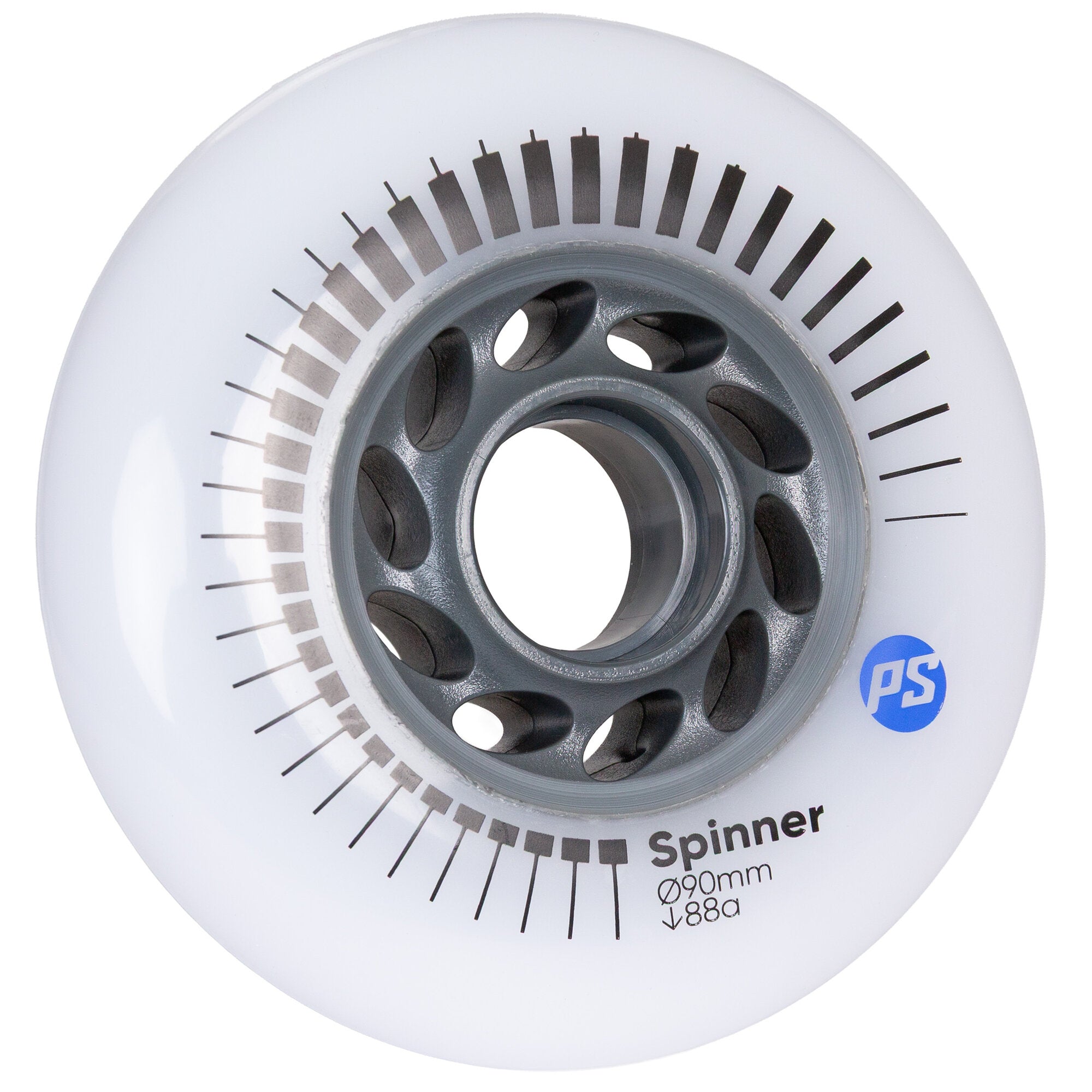 powerslide-spinner-90-88a-white-4er-pack-urban-skate-rollen-90-mm-88a image 2