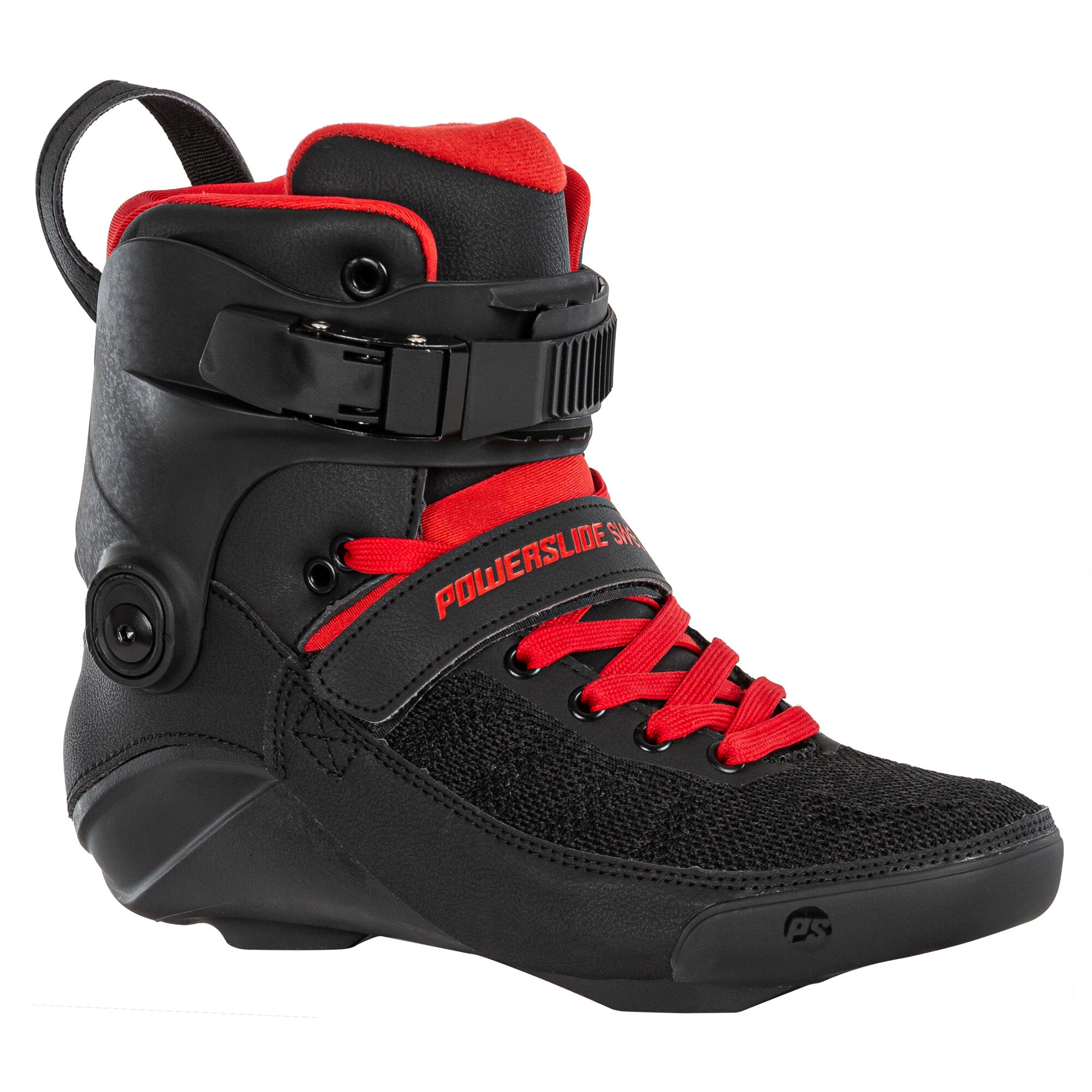 powerslide-swell-black-fire-boot-fitness-inline-skate-schuh-schwarz-rot image 2