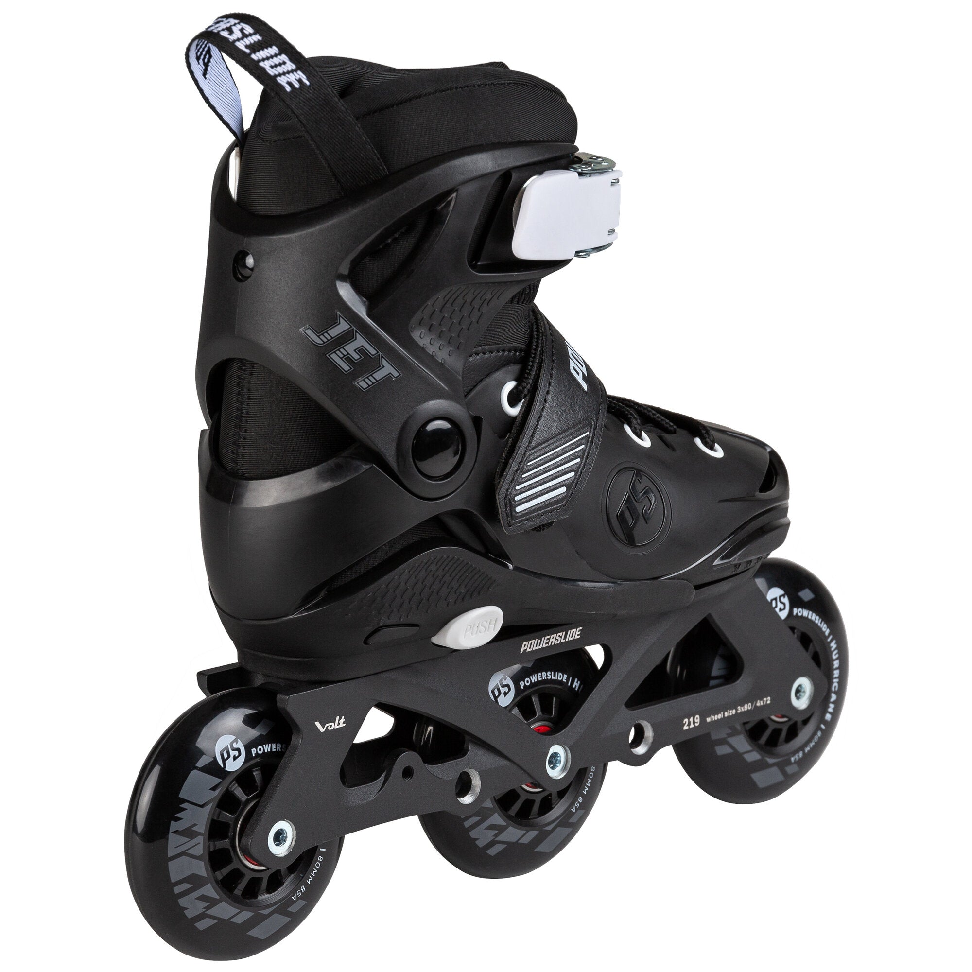 powerslide-jet-pro-black-verstellbare-kinder-inline-skates image 3