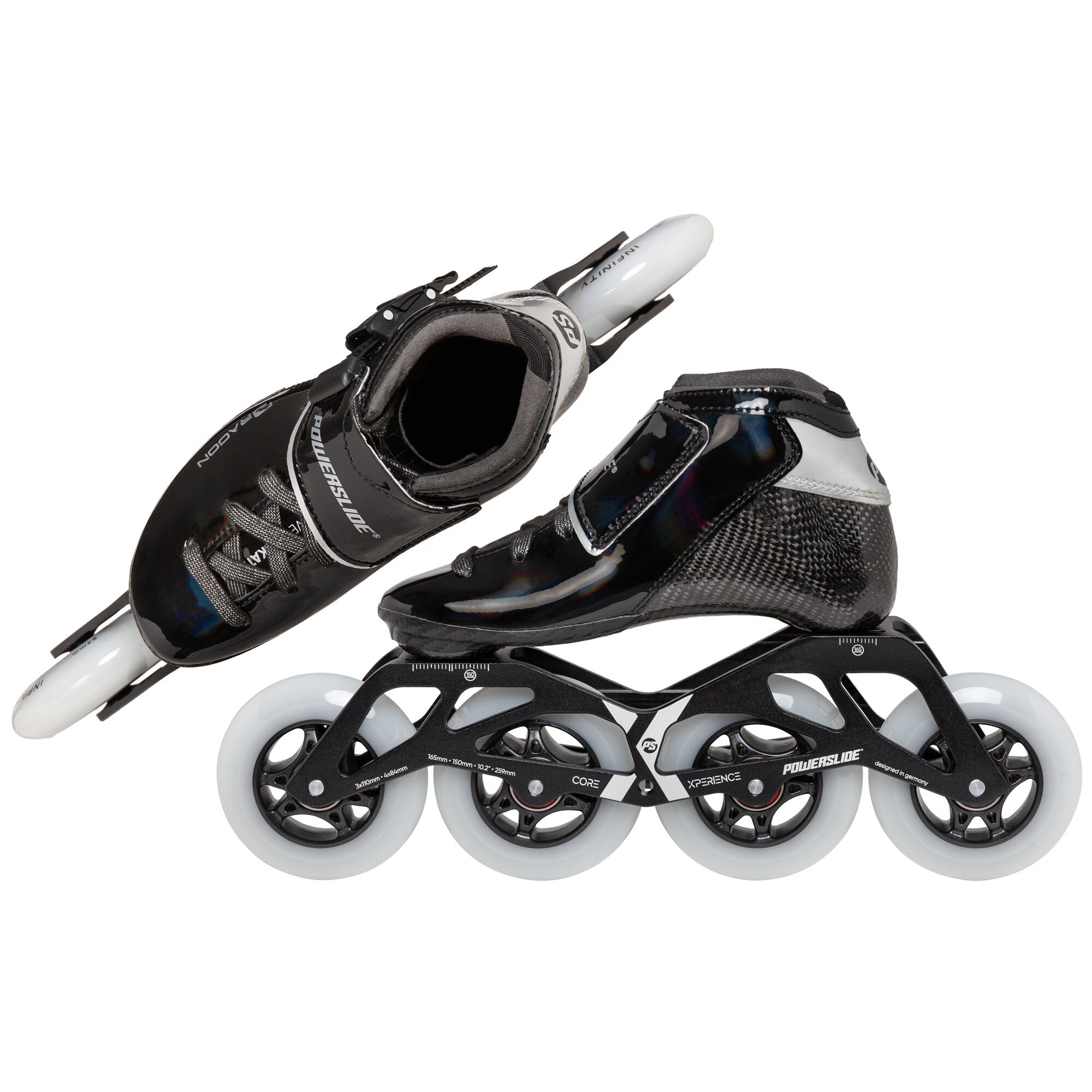 powerslide-dragon-black-84-kinder-speedskate image 4