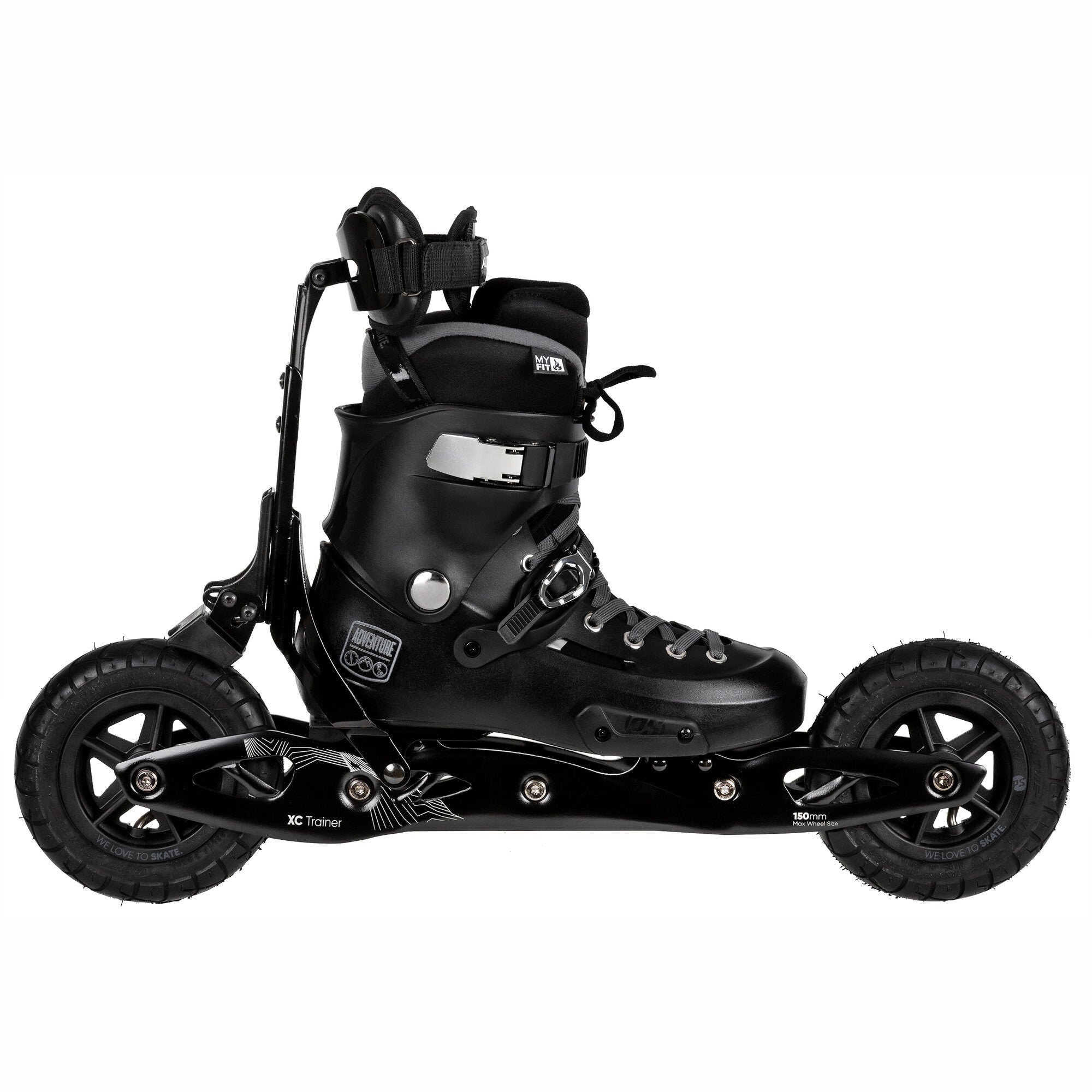 powerslide-xc-trainer-150-suv-inline-skate-dual-fit-alu-rahmen-cst-150-wadenbrem image 1