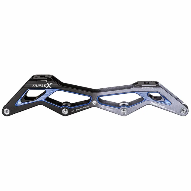 powerslide-triple-x5-11-0-4x90-inline-race-frame-schwarz-blau image 1