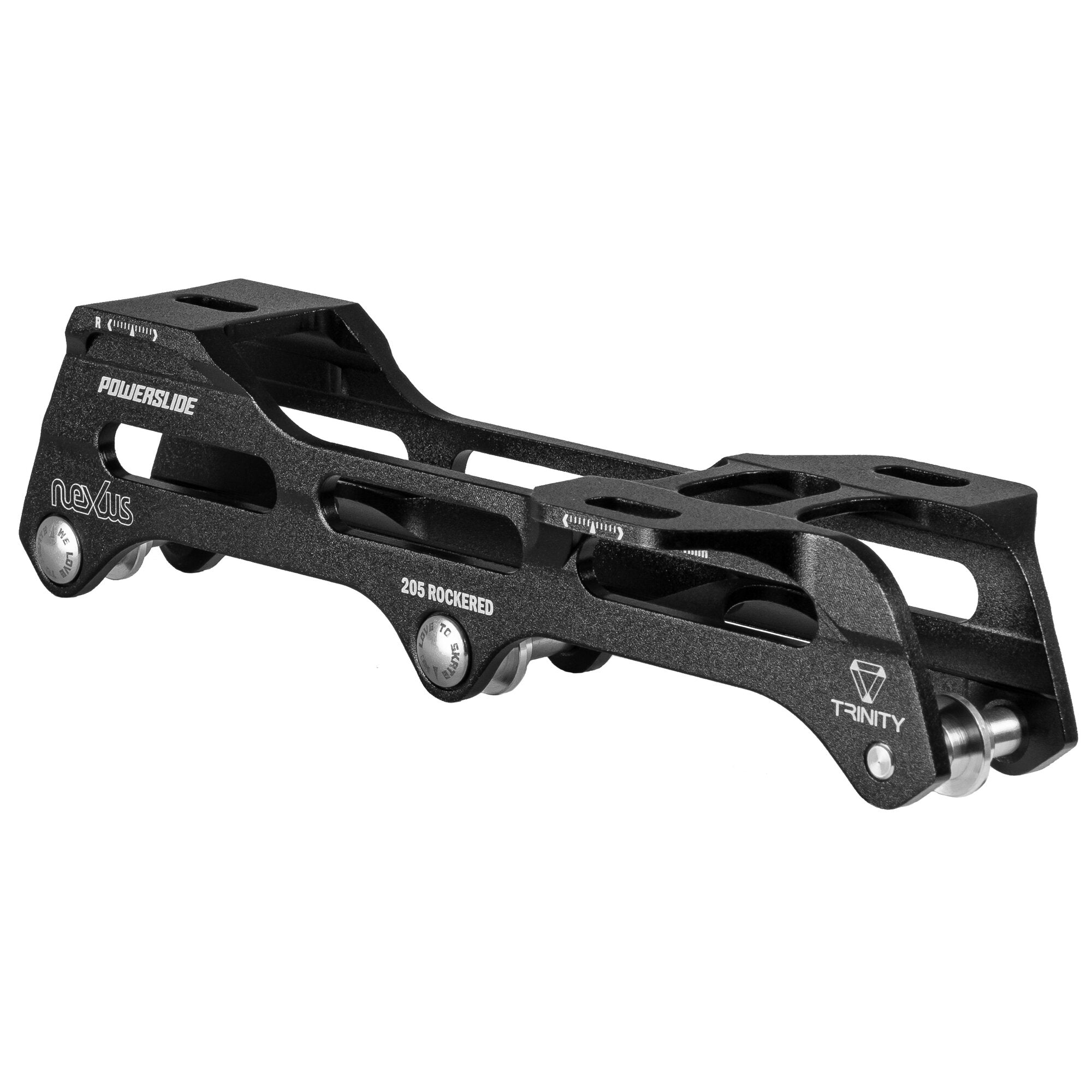 powerslide-nexus-rocker-205-3x84-black-tri-freestyle-schiene image 2
