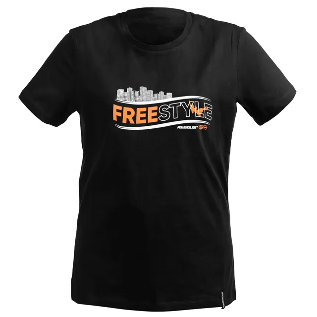 powerslide-freestyle-t-shirt-schwarz-baumwolle image 1
