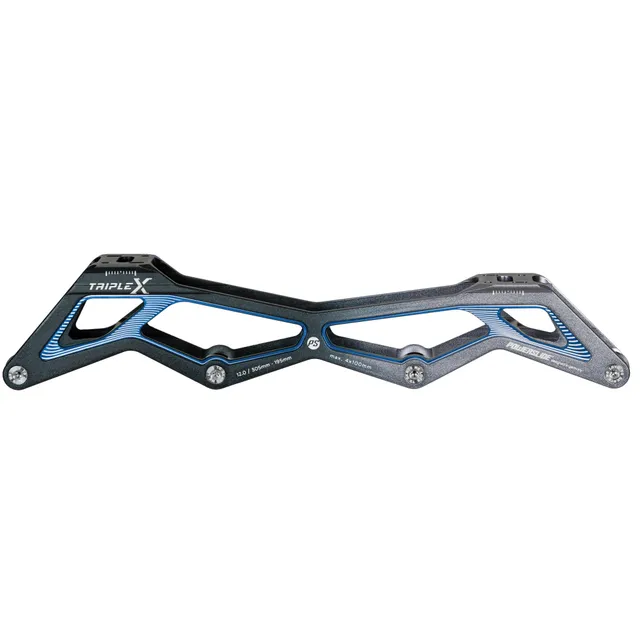 powerslide-triple-x5-12-0-4x100-black-blue-speedframe-195 image 1