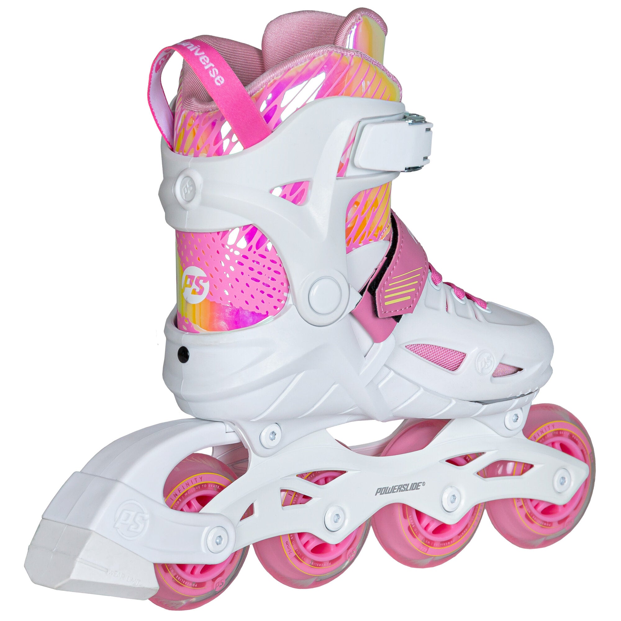 powerslide-phuzion-universe-4w-pink-ii-kinder-inline-skates-verstellbar image 3