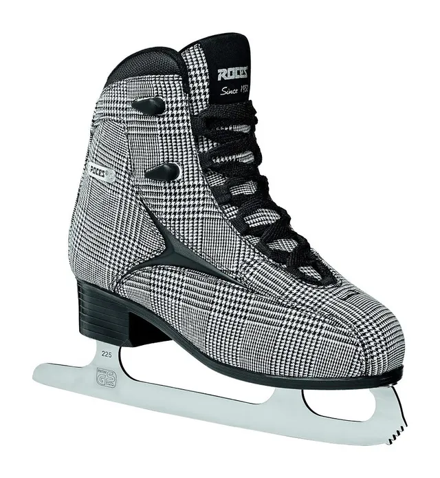 roces-brits-damen-schlittschuhe-karo-design-kunstlaufschiene-mit-zacken image 1