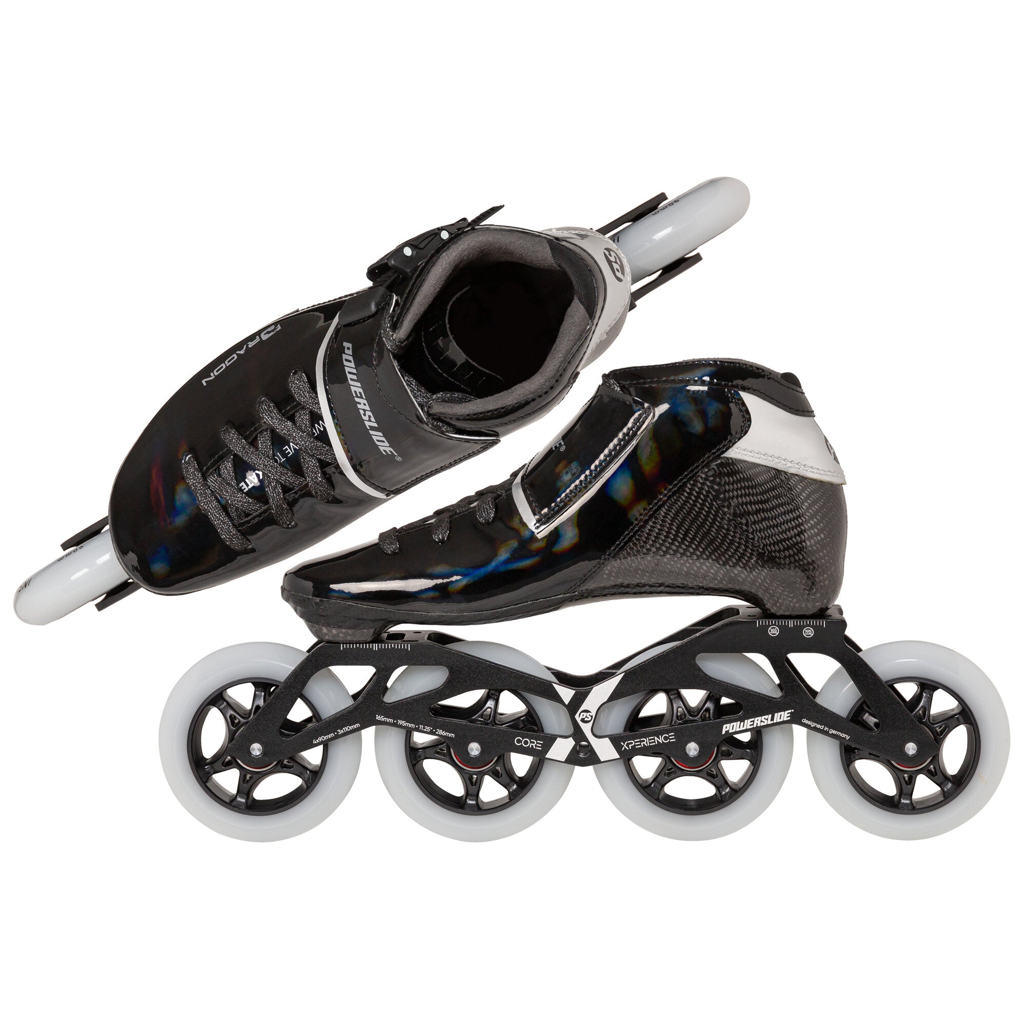 powerslide-dragon-black-90-kinder-speed-inline-skates image 4