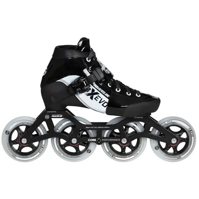 powerslide-3x-adj-evo-black-white-kinder-inline-speedskates-gr-enverstellbar image 1