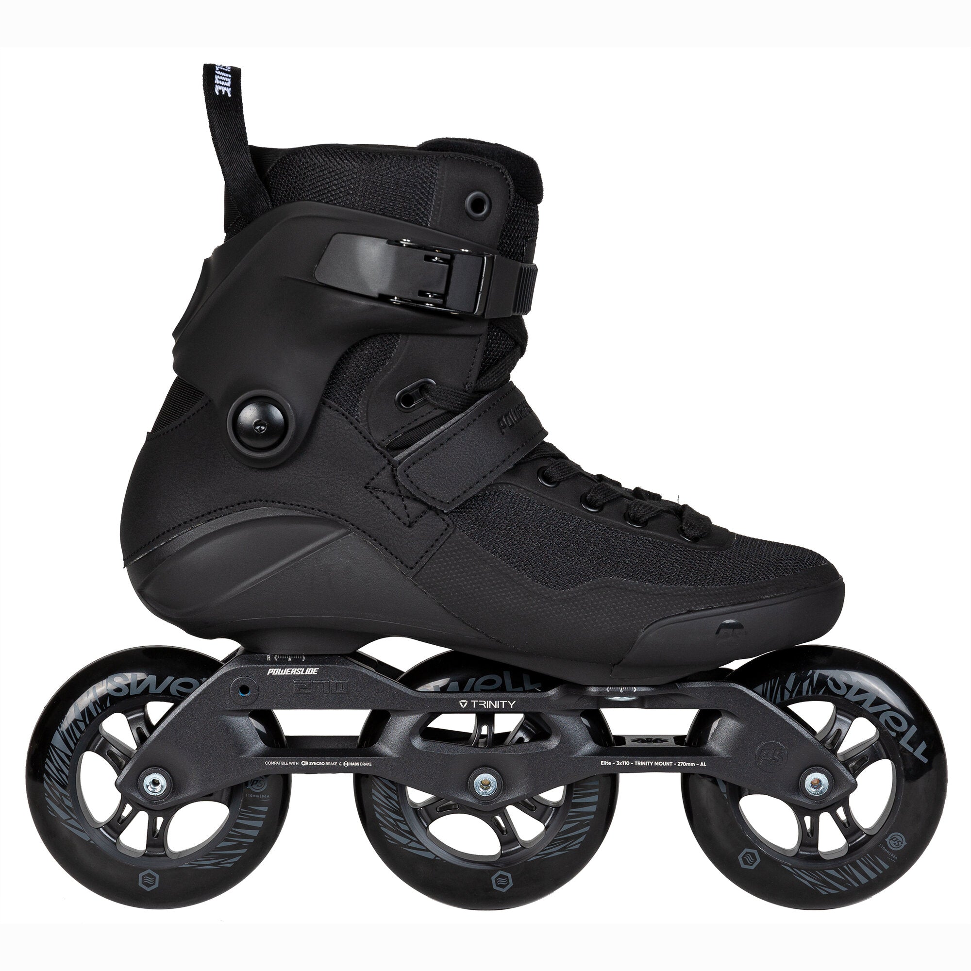 powerslide-swell-triple-black-110-fitness-inline-skates image 1