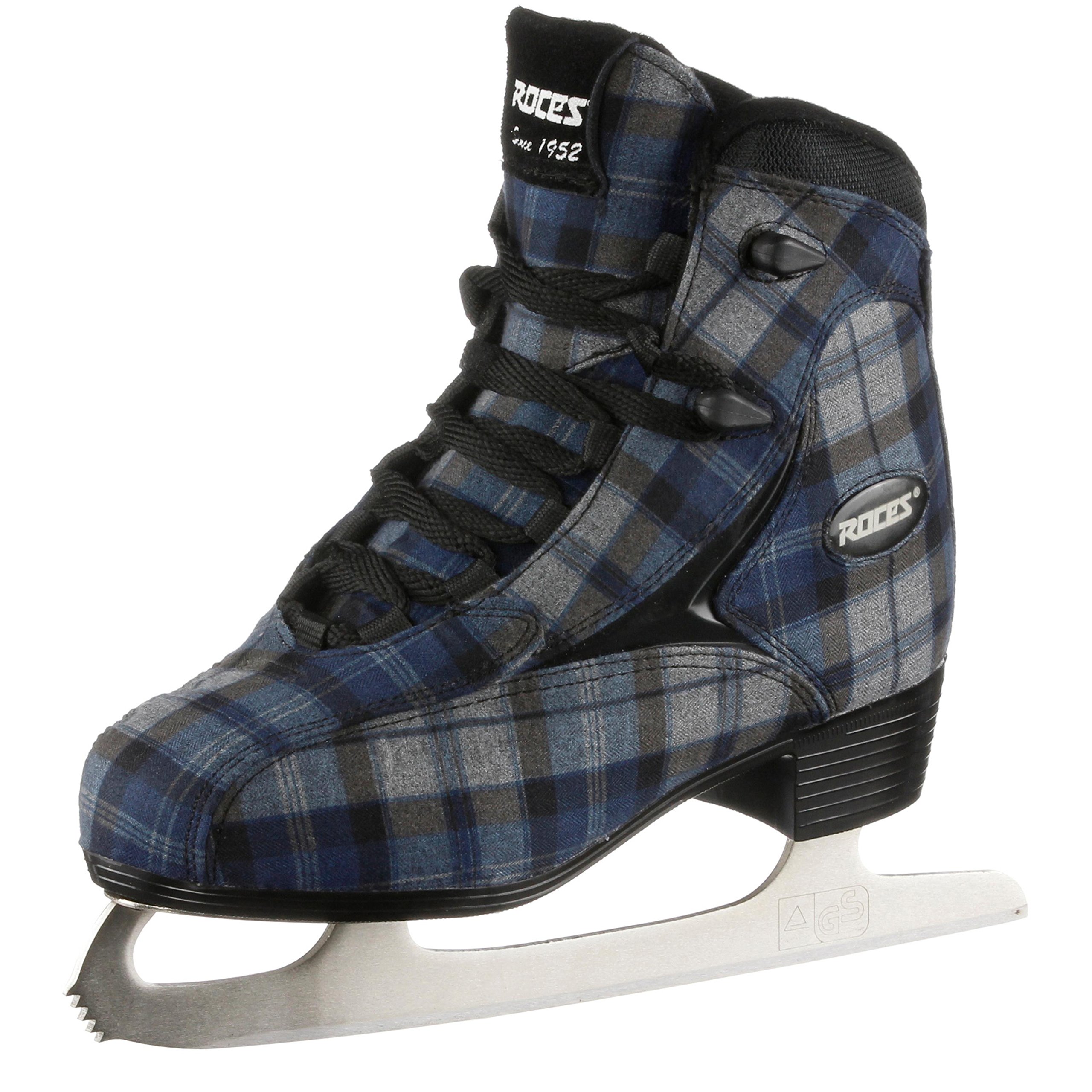 roces-logger-damen-schlittschuhe-blau-grau-kunstleder-karbonstahl-kufe image 4
