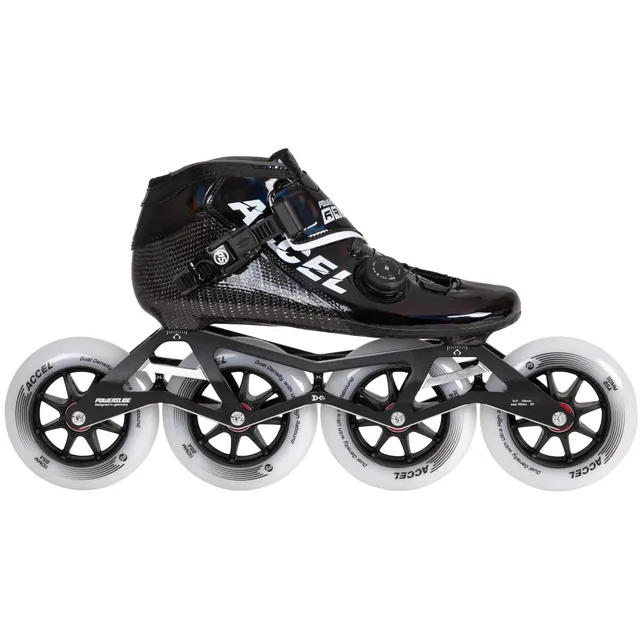 powerslide-accel-black-110-speedskate-vollcarbon image 1