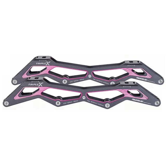 powerslide-triple-x-hilo-12-8-3x110-1x100-195-racing-schiene image 1