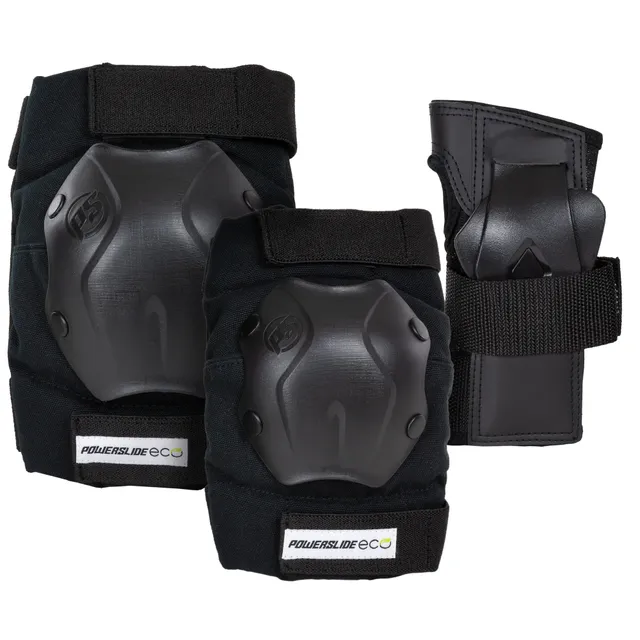 powerslide-standard-eco-protektoren-set-schwarz image 1