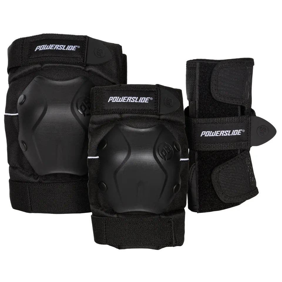powerslide-standard-black-protektoren-set image 1
