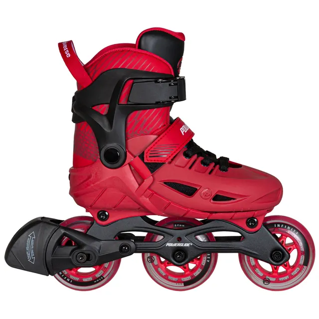powerslide-phuzion-universe-red-adj-kinder-inlineskate-3-rollen image 1