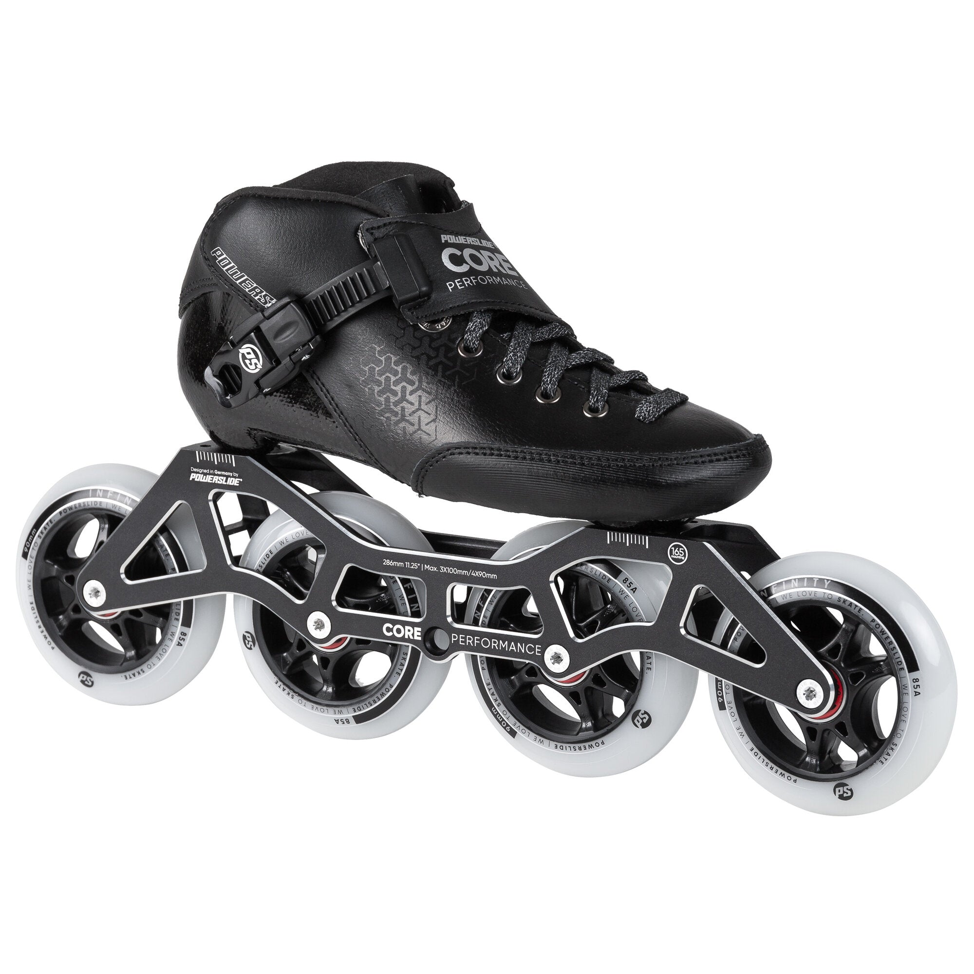 powerslide-core-performance-black-4x90-speedskate image 2