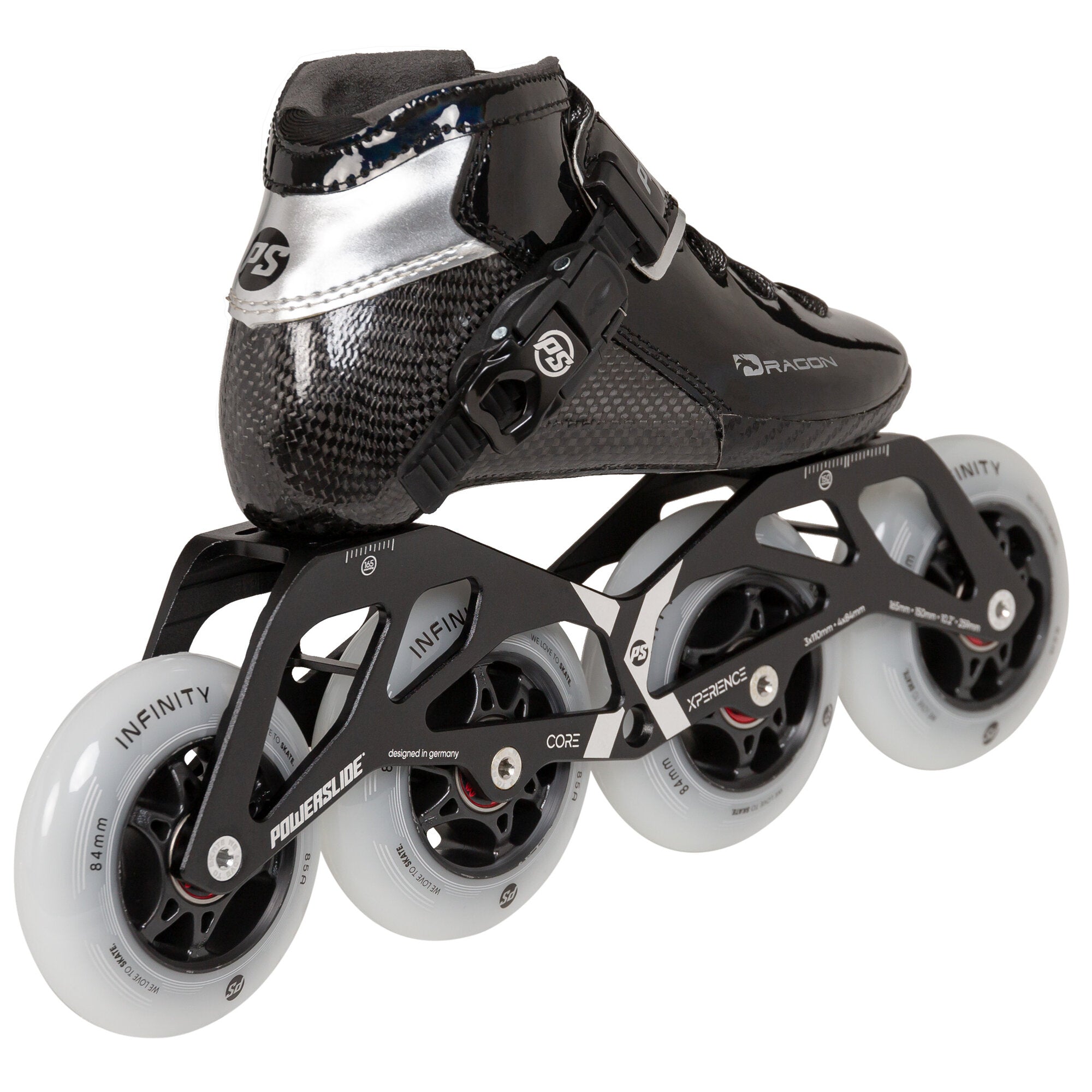 powerslide-dragon-black-84-kinder-speedskate image 3