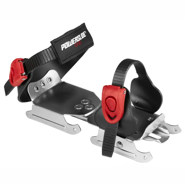 powerslide-one-ice-glider-adj-kinder-schlittschuh-doppelkufe-schwarz image 1