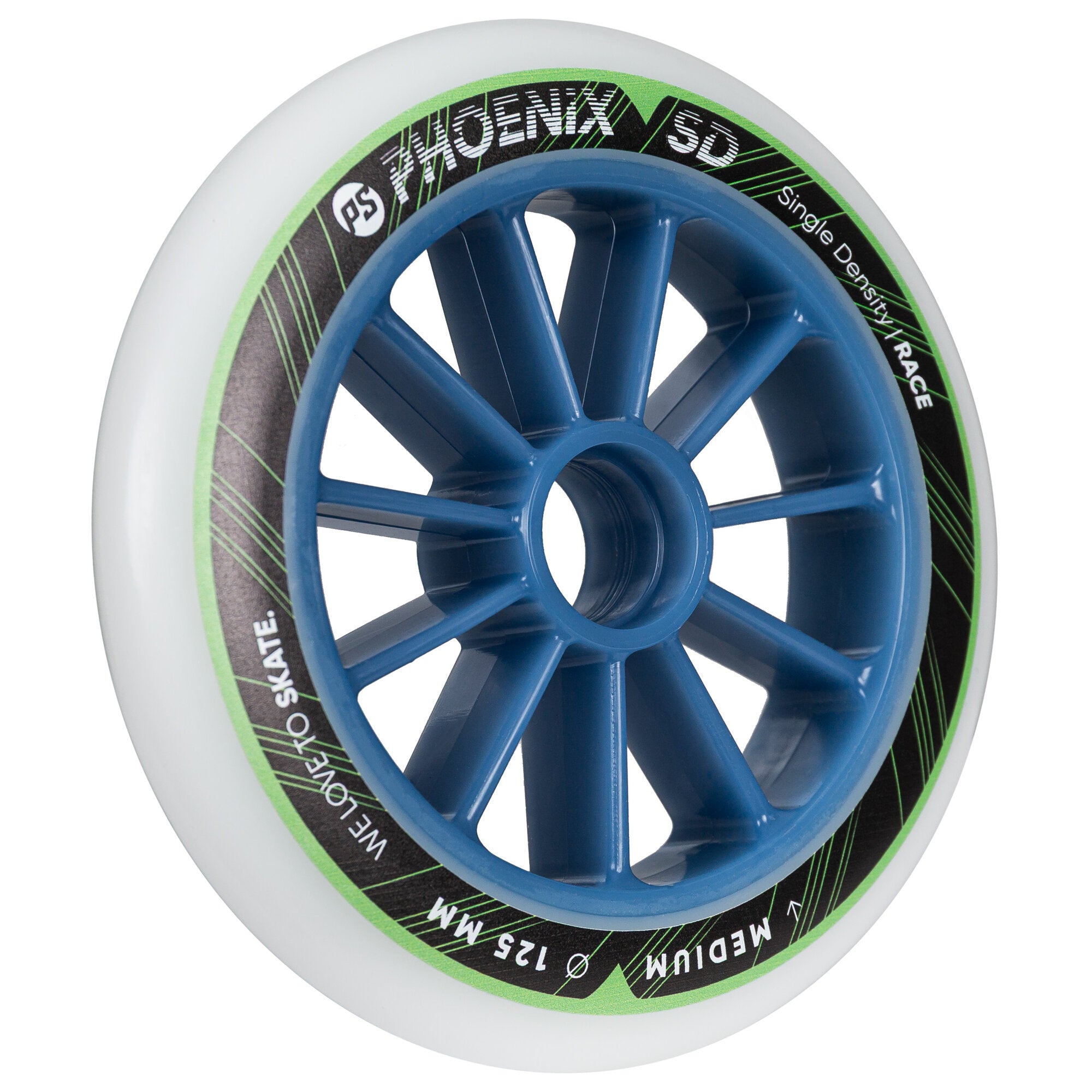 powerslide-phoenix-125-mm-sd-85a-rollen-6er-pack image 2