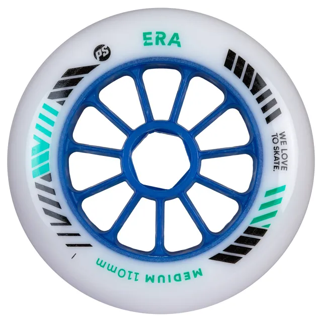 powerslide-era-110-mm-dd-medium-inline-speedskating-rollen-8er-pack-wei image 1