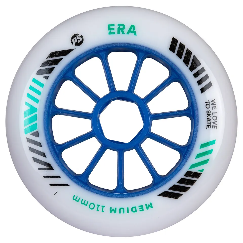 powerslide-era-110-mm-dd-medium-inline-speedskating-rollen-8er-pack-wei image 1
