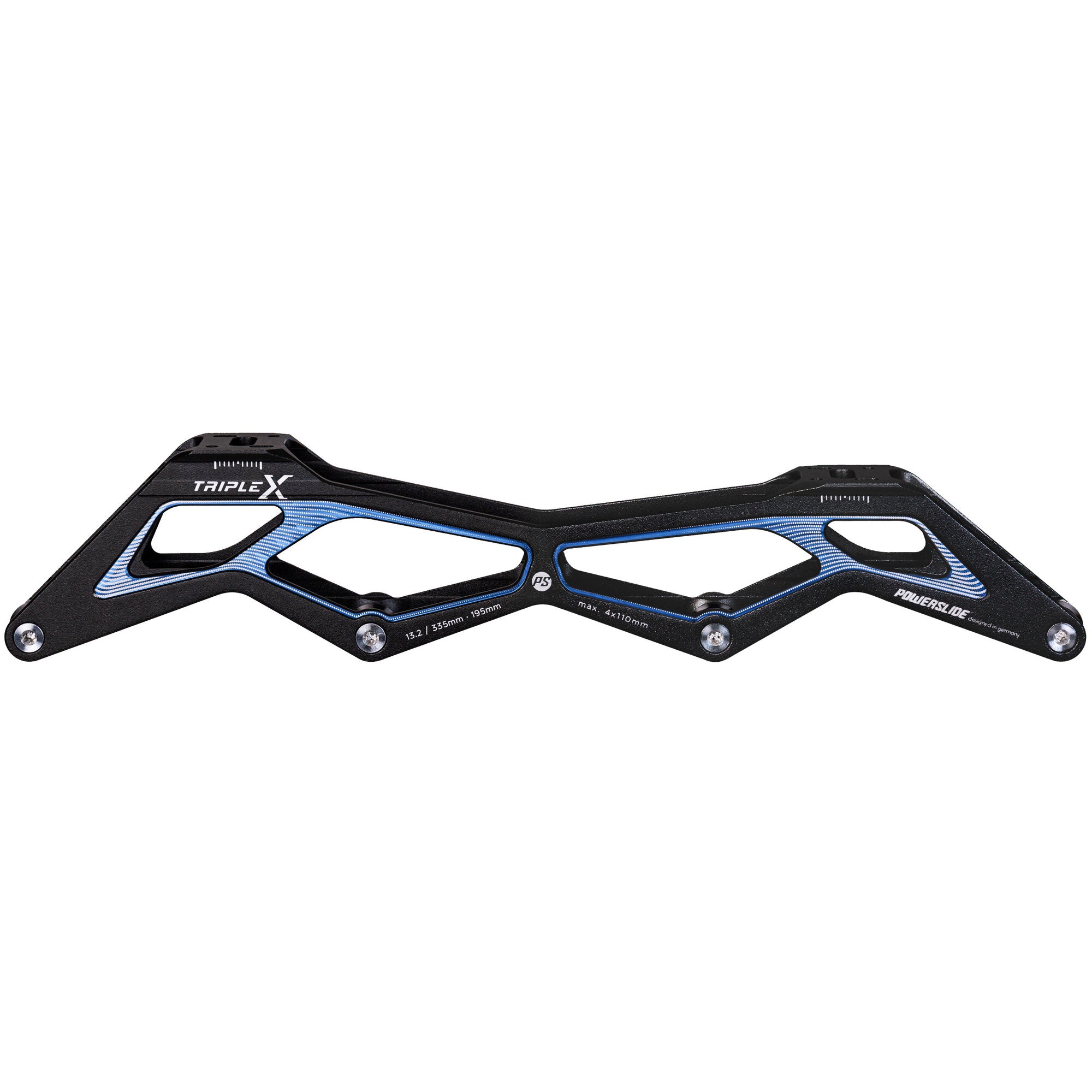 powerslide-triple-x-4x110-race-frame-13-3-black-blue-195 image 1